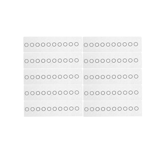 Autocollant adhésif pour touches latérales 100 PCS pour iPhone 6s et 6s Plus