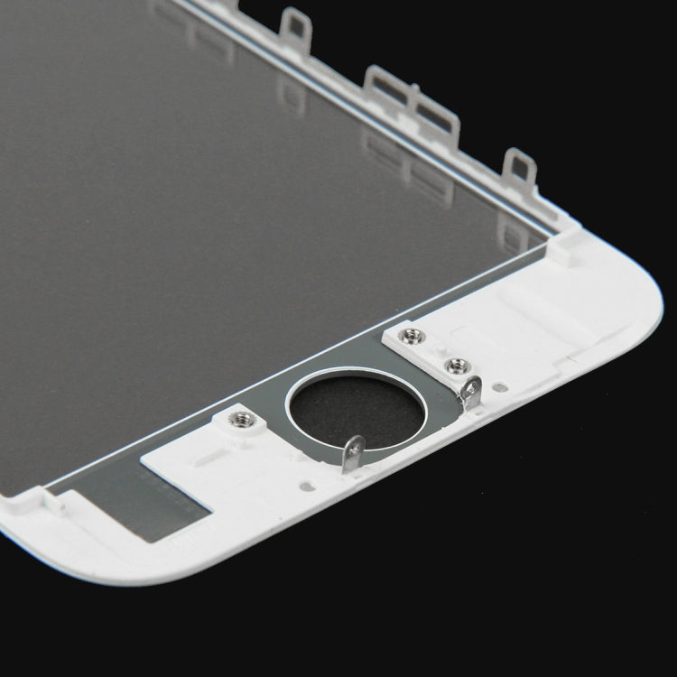 Lentille extérieure en verre de l'écran avant avec cadre de lunette d'écran LCD avant pour iPhone 6s