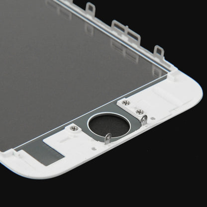 Lentille extérieure en verre de l'écran avant avec cadre de lunette d'écran LCD avant pour iPhone 6s