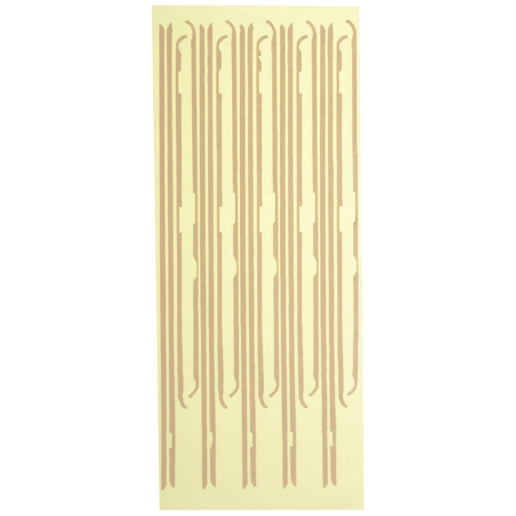 Autocollant adhésif de cadre de lunette de boîtier avant de cadre LCD pour iPad 2