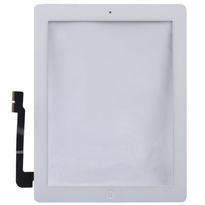 (Bouton du contrôleur + bouton de la touche d'accueil, câble flexible à membrane PCB + adhésif d'installation du panneau tactile) Panneau tactile pour nouvel iPad (iPad 3)