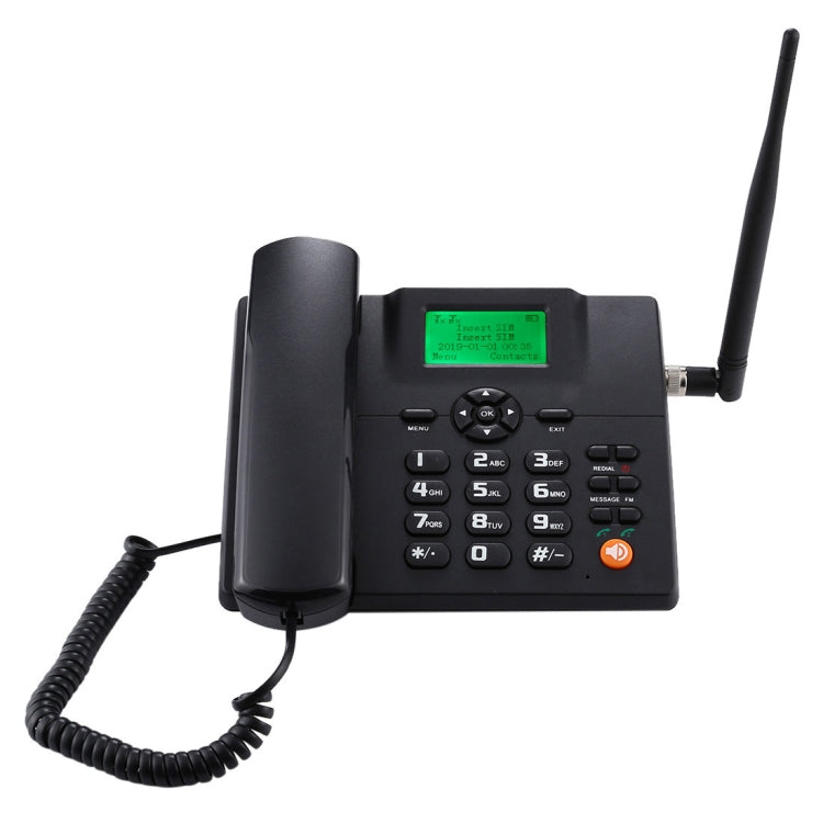 ZT600S téléphone professionnel GSM sans fil fixe avec écran TFT de 2,4 pouces, quadri-bande : GSM 850/900/1800/1900 MHz, ZT600S