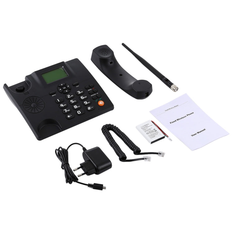 ZT600S téléphone professionnel GSM sans fil fixe avec écran TFT de 2,4 pouces, quadri-bande : GSM 850/900/1800/1900 MHz, ZT600S