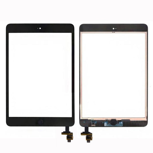 Écran numériseur en verre tactile + puce IC + assemblage flexible de contrôle pour iPad mini et iPad mini 2