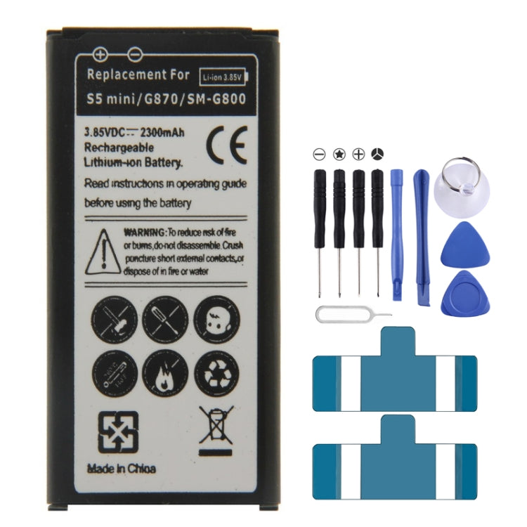 Batterie Li-ion rechargeable pour Galaxy S5 mini
