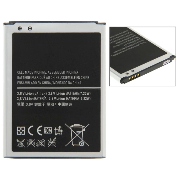 Batterie Li-ion rechargeable 1900mAh pour Galaxy S4 mini / i9195