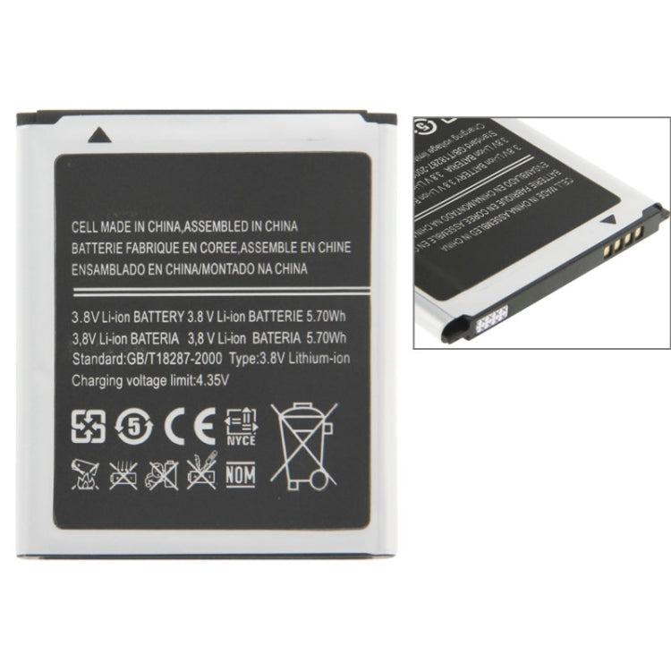 Pour batterie Li-ion rechargeable Galaxy SIII mini/i8190 1500 mAh