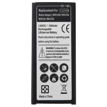 Batterie Li-Polymère Rechargeable 3,85 V / 3500 mAh pour Galaxy Note Edge / N9150 / N915K / N915L / N915S