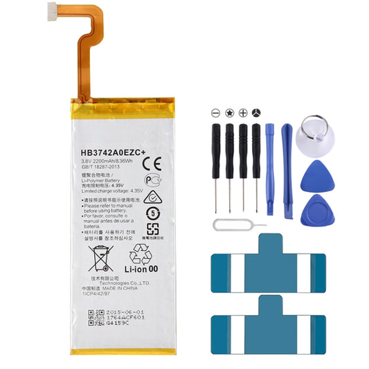 IPartsBuy HB3742A0EZC + batterie Li-polymère rechargeable de haute qualité 2200 mAh pour Huawei P8 Lite