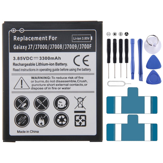 Batterie Li-ion rechargeable 3300mAh pour Galaxy J7 / J7000 / J7008 / J7009 / J700F