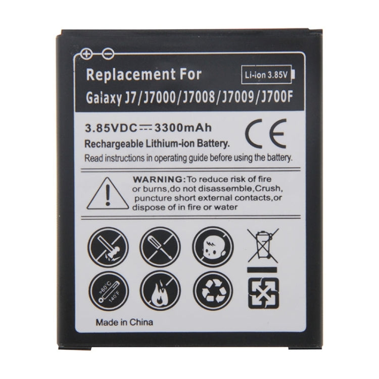 Batterie Li-ion rechargeable 3300mAh pour Galaxy J7 / J7000 / J7008 / J7009 / J700F