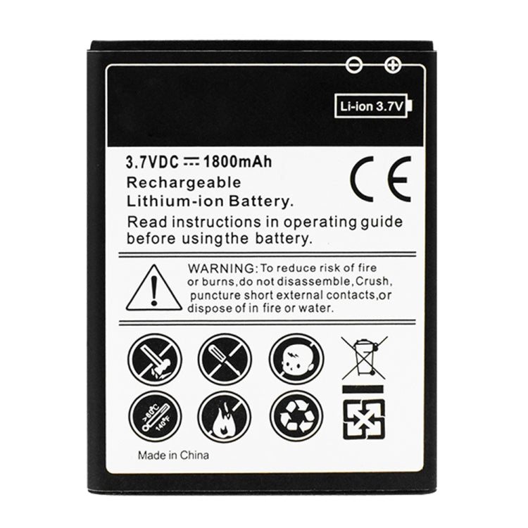 Pour batterie Li-ion rechargeable Galaxy S2/i9100 1800 mAh
