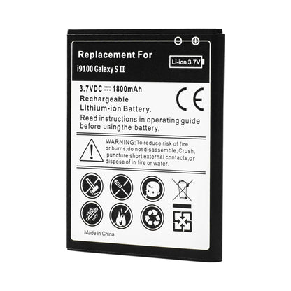 Pour batterie Li-ion rechargeable Galaxy S2/i9100 1800 mAh