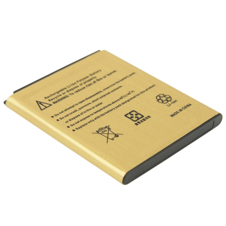 Batterie de remplacement dorée haute capacité 2450mAh pour Galaxy Express 2 / G3815 / G3818 / G3819 / G3812