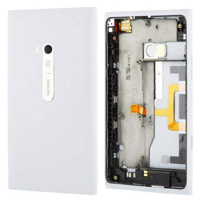 Couvercle arrière de batterie de boîtier de haute qualité avec câble flexible de bouton latéral pour Nokia Lumia 900