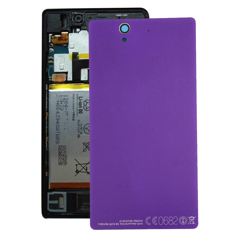 Cache arrière de batterie en aluminium pour Sony Xperia Z / L36h