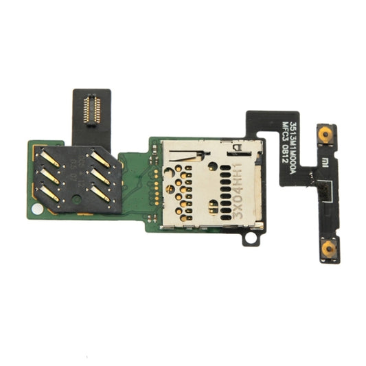 Câble flexible pour emplacement pour carte SIM pour Xiaomi M1