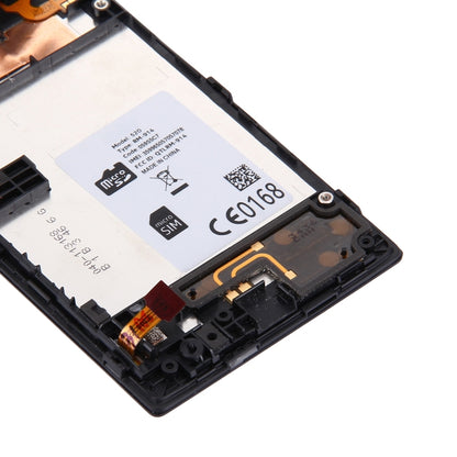 Écran LCD + Dalle Tactile avec Cadre pour Nokia Lumia 520, For Nokia Lumia 520