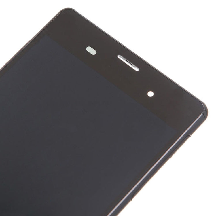 Écran LCD + Dalle Tactile avec Cadre pour Sony Xperia Z3 (Version Double SIM) / D6633 / L55U