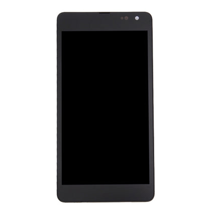 Ensemble numériseur 3 en 1 pour Microsoft Lumia 535 2C (LCD + cadre + pavé tactile), For Lumia 535 Black