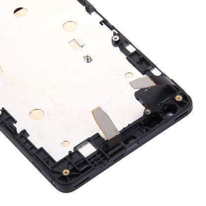 Ensemble numériseur 3 en 1 pour Microsoft Lumia 535 2C (LCD + cadre + pavé tactile), For Lumia 535 Black
