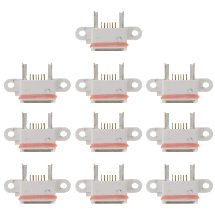 Connecteur de quai de port de chargement 10 PCS pour Xiaomi Mi 4, For Xiaomi Mi 4, For Xiaomi Mi 4(White)
