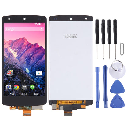 Ensemble complet d'écran LCD et de numériseur d'origine pour Google Nexus 5 / D820 / D821