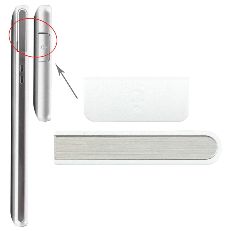 Bouton des écouteurs et bouton de volume pour Sony Xperia ZR / M36h