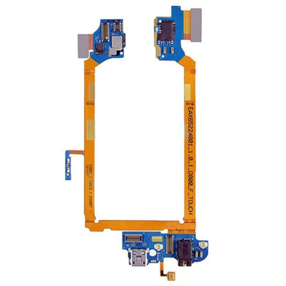 Câble flexible de port de connecteur de charge USB et câble flexible de prise audio pour écouteurs et câble flexible de microphone pour LG G2 / D800 / D801 / D803 / D800T