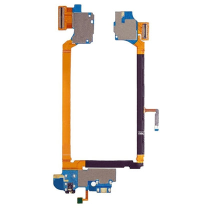 Câble flexible de port de connecteur de charge USB et câble flexible de prise audio pour écouteurs et câble flexible de microphone pour LG G2 / D800 / D801 / D803 / D800T