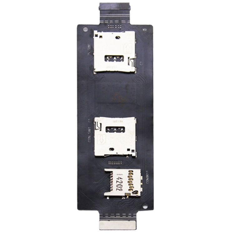 Ruban de câble flexible de Contact pour lecteur de carte SD SIM, pour Asus Zenfone 2/ZE500ML/ZE500