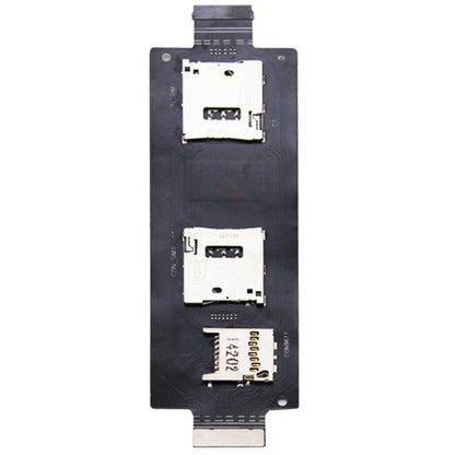Ruban de câble flexible de Contact pour lecteur de carte SD SIM, pour Asus Zenfone 2/ZE500ML/ZE500