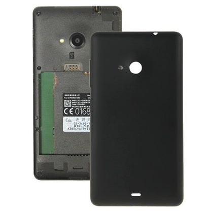 Couvercle arrière de batterie en plastique de couleur unie à surface brillante pour Microsoft Lumia 535
