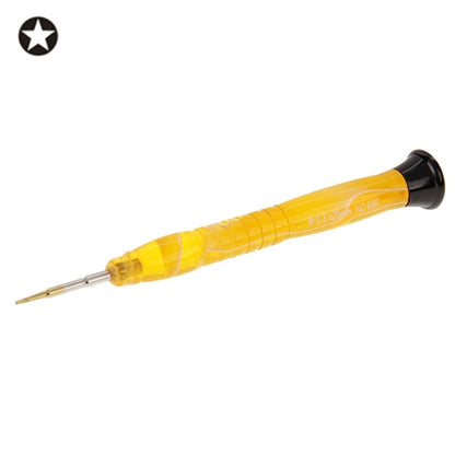 XL-0.8 Tournevis Pentalobe 0.8 polyvalent professionnel à fleur de cristal intégré pour la réparation de téléphones portables/tablettes, livraison de couleurs aléatoires (vert, jaune, rouge, bleu)