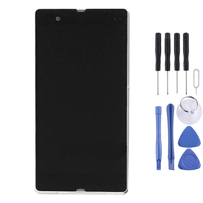 Écran LCD + Dalle Tactile avec Cadre pour Sony Xperia Z / L36H / C6603 / C6602