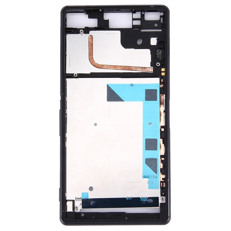 Plaque de lunette de cadre LCD du boîtier avant pour Sony Xperia Z3 / L55w / D6603