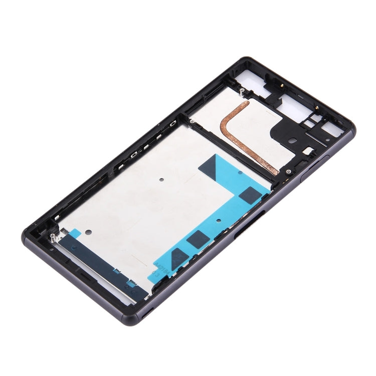 Plaque de lunette de cadre LCD du boîtier avant pour Sony Xperia Z3 / L55w / D6603