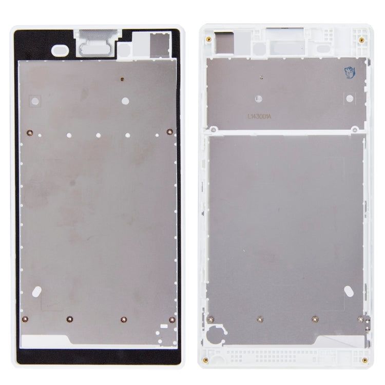 Boîtier avant avec autocollant adhésif pour Sony Xperia T3