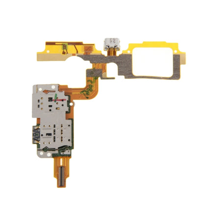 Pour Vivo X5Max V & X5Max + câble flexible de port de chargement + lecteur de carte SIM Contact