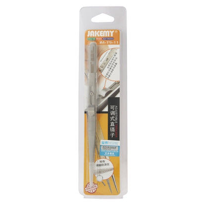 JAKEMY JM-T9-11 Pince à épiler droite réglable