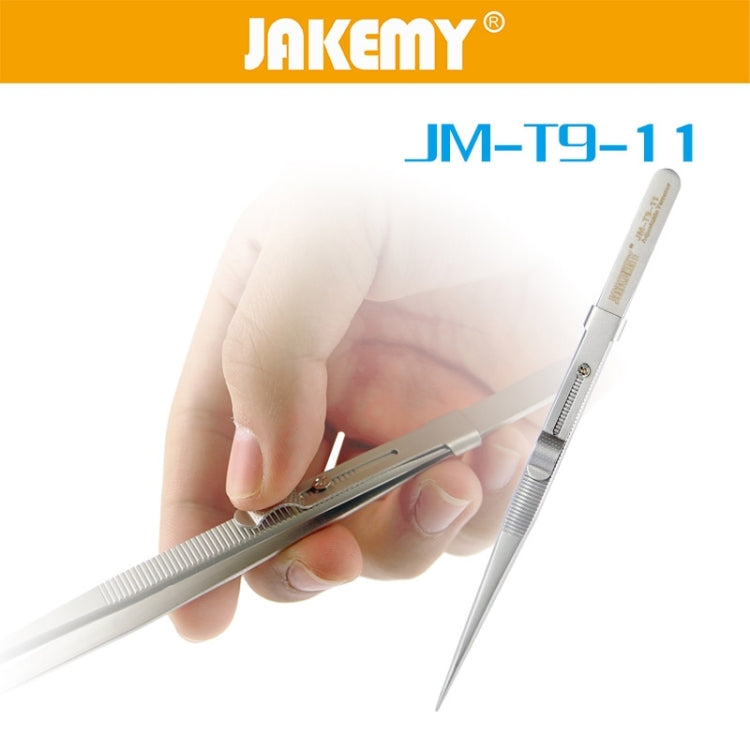JAKEMY JM-T9-11 Pince à épiler droite réglable