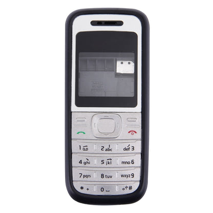 Couvercle complet du boîtier (couvercle avant + cadre central + couvercle arrière de la batterie) pour Nokia 1200/1208/1209