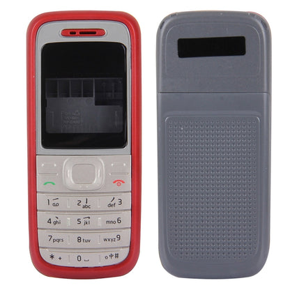 Couvercle complet du boîtier (couvercle avant + cadre central + couvercle arrière de la batterie) pour Nokia 1200/1208/1209