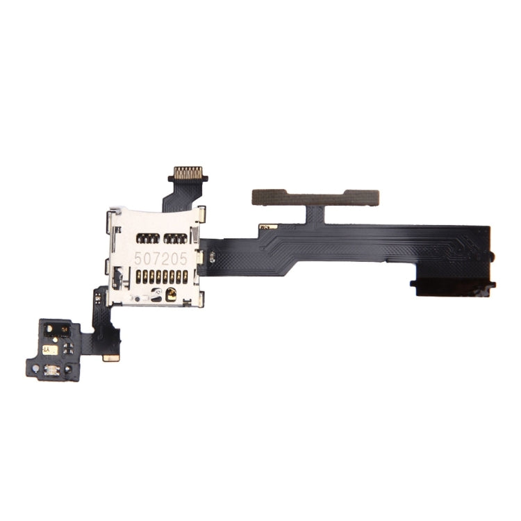 Bouton de contrôle du volume et câble flexible pour emplacement pour carte mémoire SD pour HTC One M8