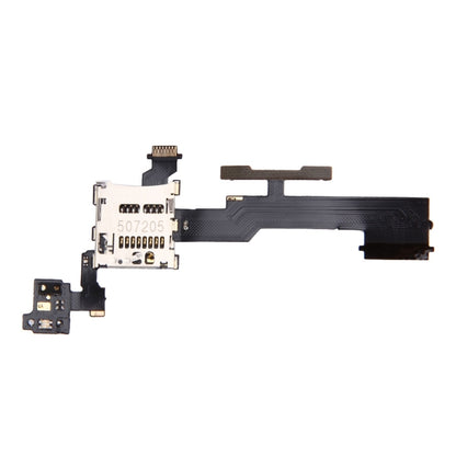 Bouton de contrôle du volume et câble flexible pour emplacement pour carte mémoire SD pour HTC One M8