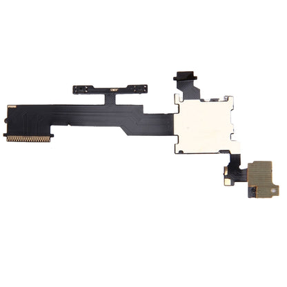 Bouton de contrôle du volume et câble flexible pour emplacement pour carte mémoire SD pour HTC One M8