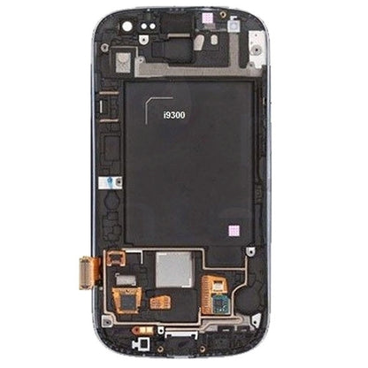 Écran LCD d'origine et numériseur complet avec cadre pour Samsung Galaxy SIII / i9300, For Galaxy SIII / i9300