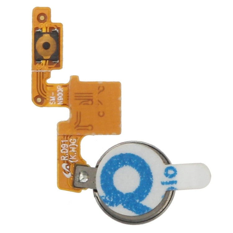 Pour Galaxy Note 3 / N900P Vibromasseur et câble flexible du bouton d'alimentation