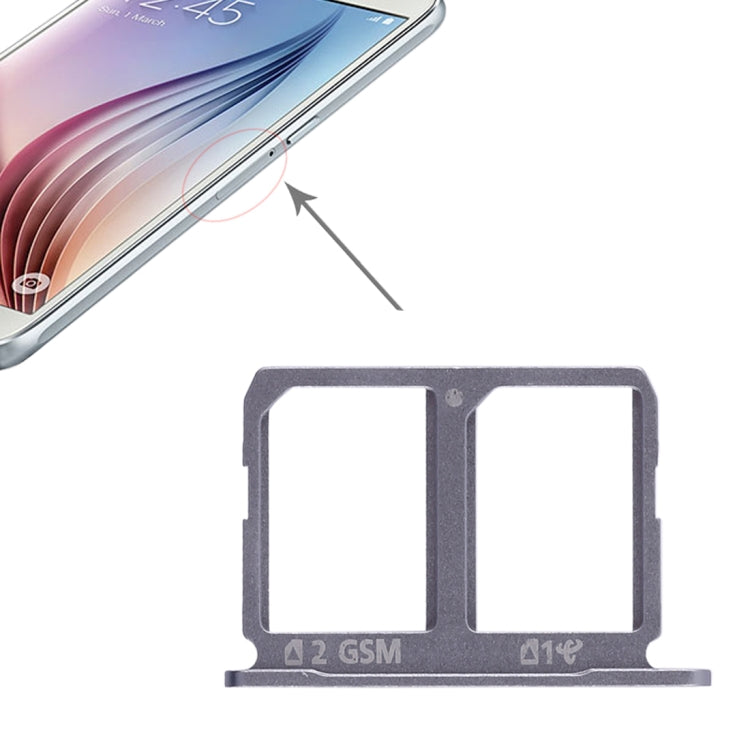 Pour Galaxy S6 2 plateau de carte SIM
