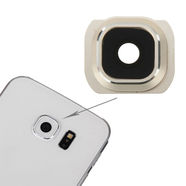 Pour Galaxy S6, couvercle d'objectif de caméra arrière d'origine